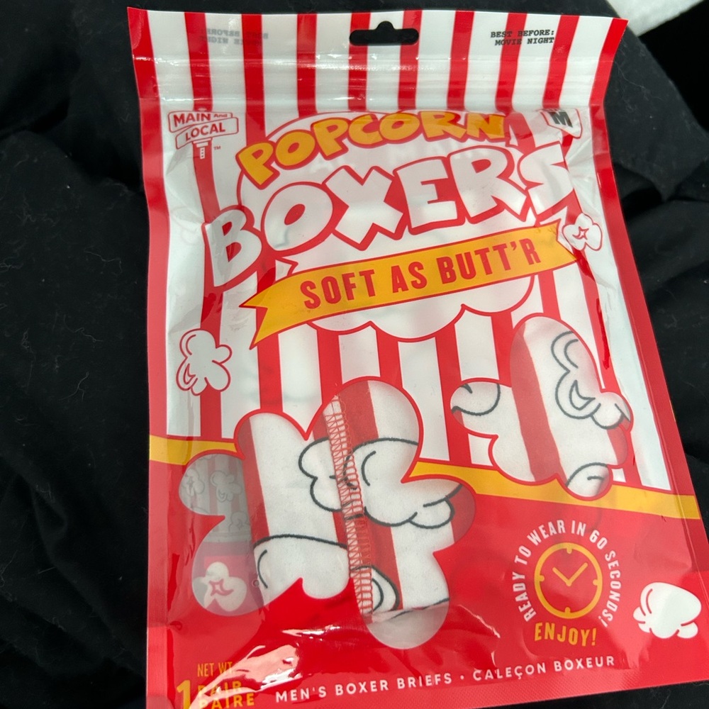 BRAND NEW Popcorn Boxers Soft as Butt'r